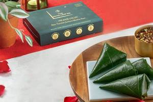 Pre Made Chilled Rose Thandak Gulkand Meetha Paan (Pack Of 4)