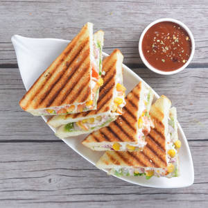 Cheese Corn Sandwich