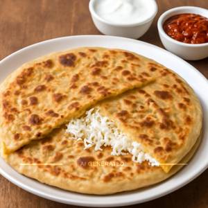 Paneeer cheese paratha