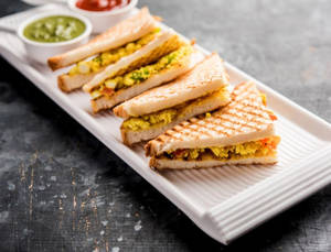Bbq Paneer Tikka Sandwich