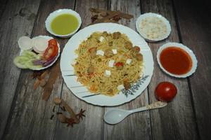 Veg Biryani Paneer Soya Matar [250 Grams]