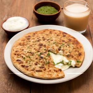 Aloo cheese paratha