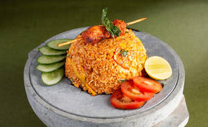 Fried Rice With Holy Basil & Chilli Chicken