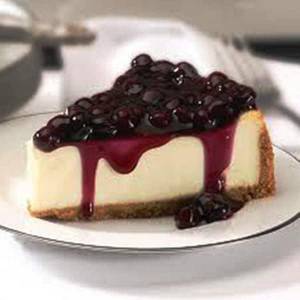Blueberry Cheesecake Slice