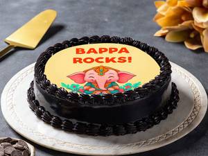 Bappa Rocks Truffle Cake