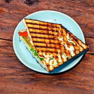 Jain Veg Club Grilled Sandwich