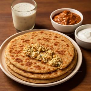 Paneer gobi paratha