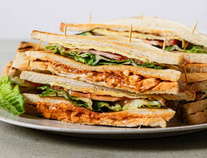 Crispy Chicken Cheese Sandwich
