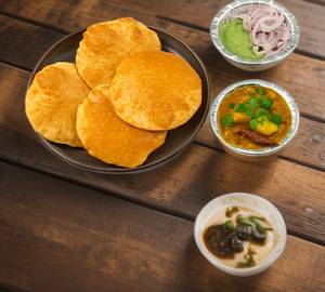 5  Poori with Aloo Sabzi