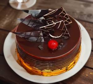 Brownie Truffle Cake