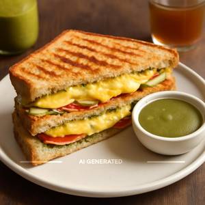 Cheese Chatni Sandwich