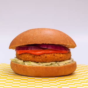 Peri Peri Crispy Veg Burger