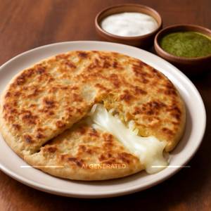 Aloo cheese paratha