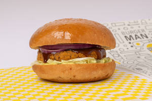 BBQ Crispy Veg Burger