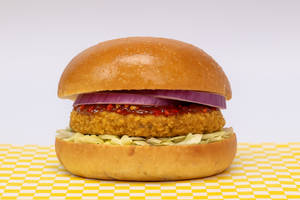 Mexican Crispy Veg Burger