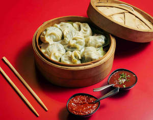 Spinach Corn Dimsums(8pcs)