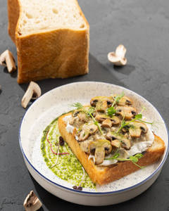 The Open Faced Shroom STROGANOFF