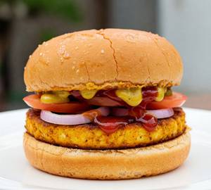 Corn Cheese Burger