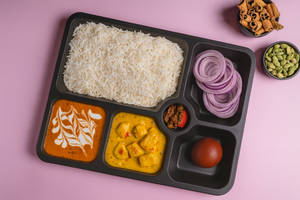 Paneer Butter Masala, Dal Makhani, Meetha Thali