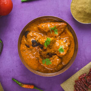 Tandoori Chicken Wings Butter Masala (4 Pcs)