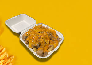 Spicy Mushroom Cheese Fries