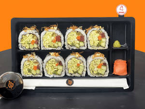 Chicken Khao Suey Sushi