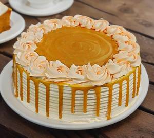 Butterscotch Cake Eggless