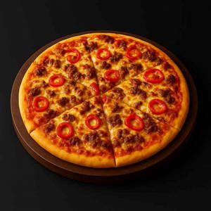Spicy Keema Pizza