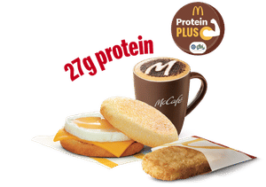 Egg & Cheese McMuffin Protein Plus Meal