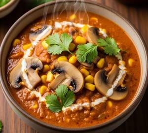 Mushroom Corn Masala