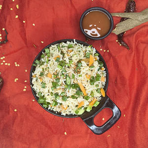 Veg Garlic Fried Rice