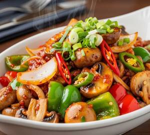 Mushroom Chilli