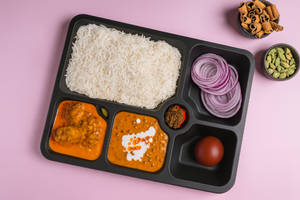 Dilli Butter Chicken, Dal Makhani,meetha Thali