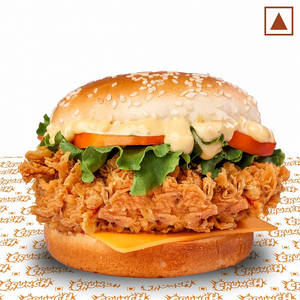 Yummy Cheese Chicken Burger
