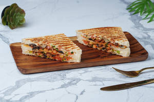 Mushroom Delight Bread Toast