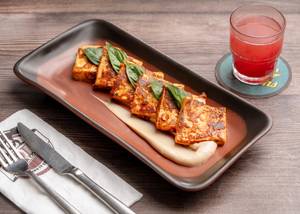 Grilled Harissa Cottage Cheese