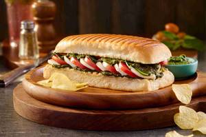 Mozzarella & Pesto Panini Sandwich