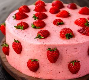Strawberry cake