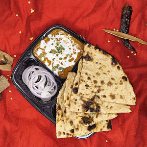 Butter Roti And Paneer Butter Masala