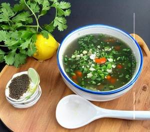 Lemon Coriander Soup