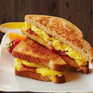 Cheese Sausage Egg Sandwich