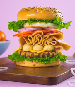 Chica Licka Burger (Chicken Overloaded)
