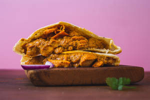 Butter Chicken Naan Turnover [2 Pockets]