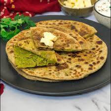 Paneer Matar Paratha