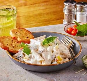 Italian Pasta Alfredo Veg
