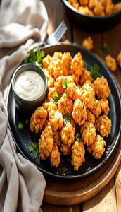 Crispy Chicken Popcorns