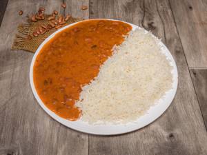 Rajma Rice + Raita