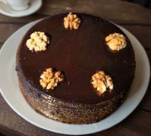 Chocolate Walnut Cake