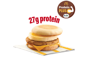 Sausage McMuffin with Egg with protein plus 