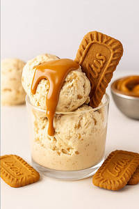 Biscoff Royale Icecream